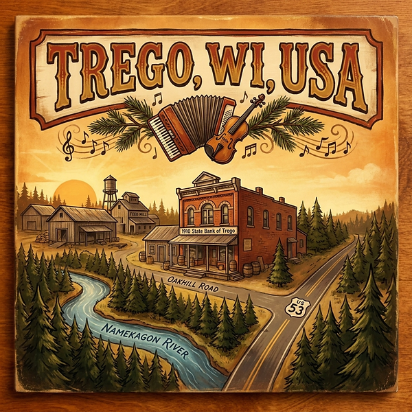 Trego, WI, USA cover art