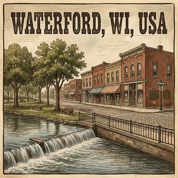 Waterford, WI, USA cover art
