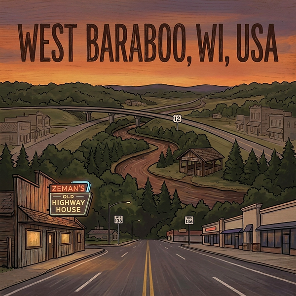 West Baraboo, WI, USA cover art