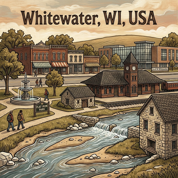 Whitewater, WI, USA cover art