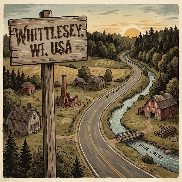 Whittlesey, WI, USA cover art