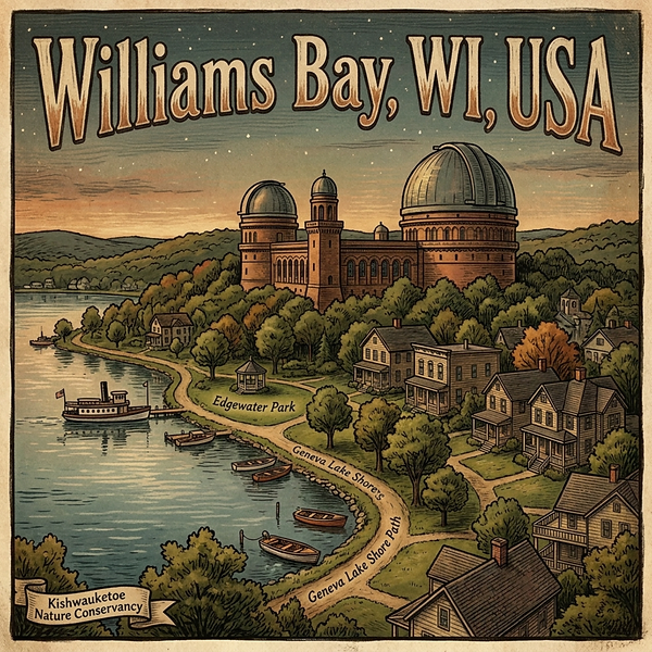 Williams Bay, WI, USA cover art