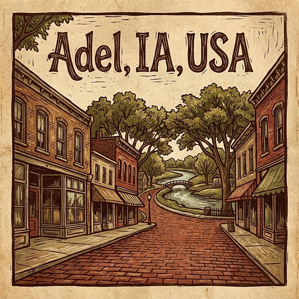 Adel, IA, USA cover art