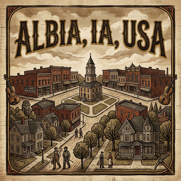Albia, IA, USA cover art