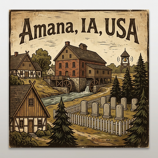 Amana, IA, USA cover art