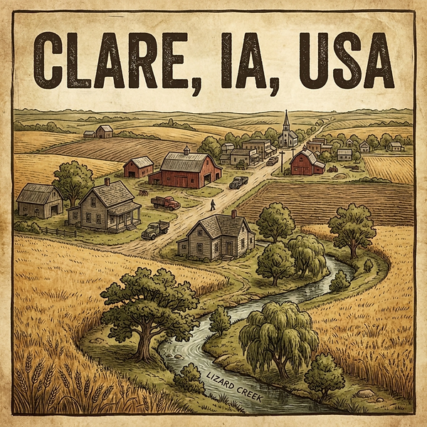 Clare, IA, USA cover art