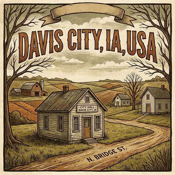 Davis City, IA, USA cover art