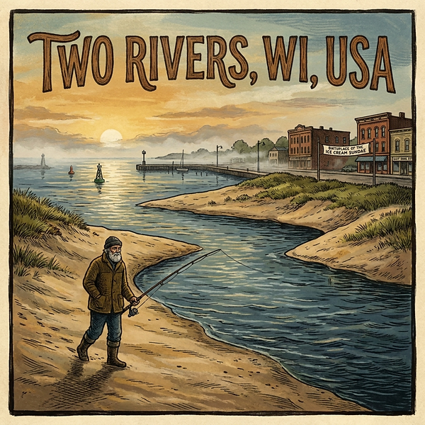 Two Rivers, WI, USA cover art