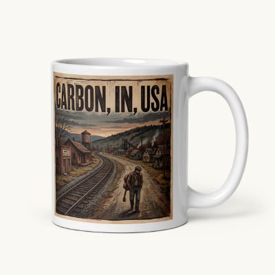 Carbon Coffee Mug