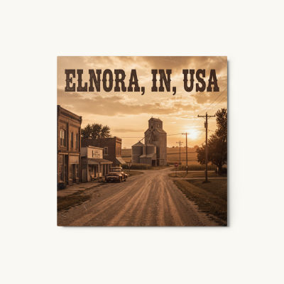 Elnora Metal Print