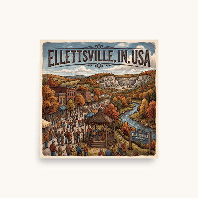 Ellettsville Poster