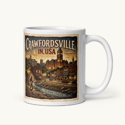 Crawfordsville Coffee Mug