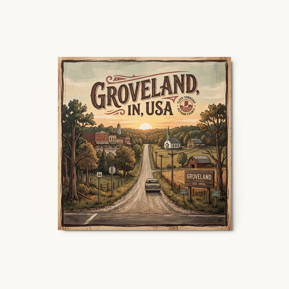 Groveland Metal Print