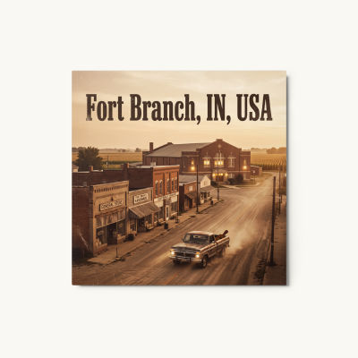 Fort Branch Metal Print