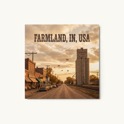 Farmland Metal Print