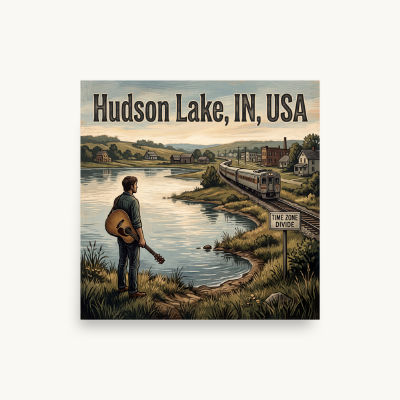 Hudson Lake Poster