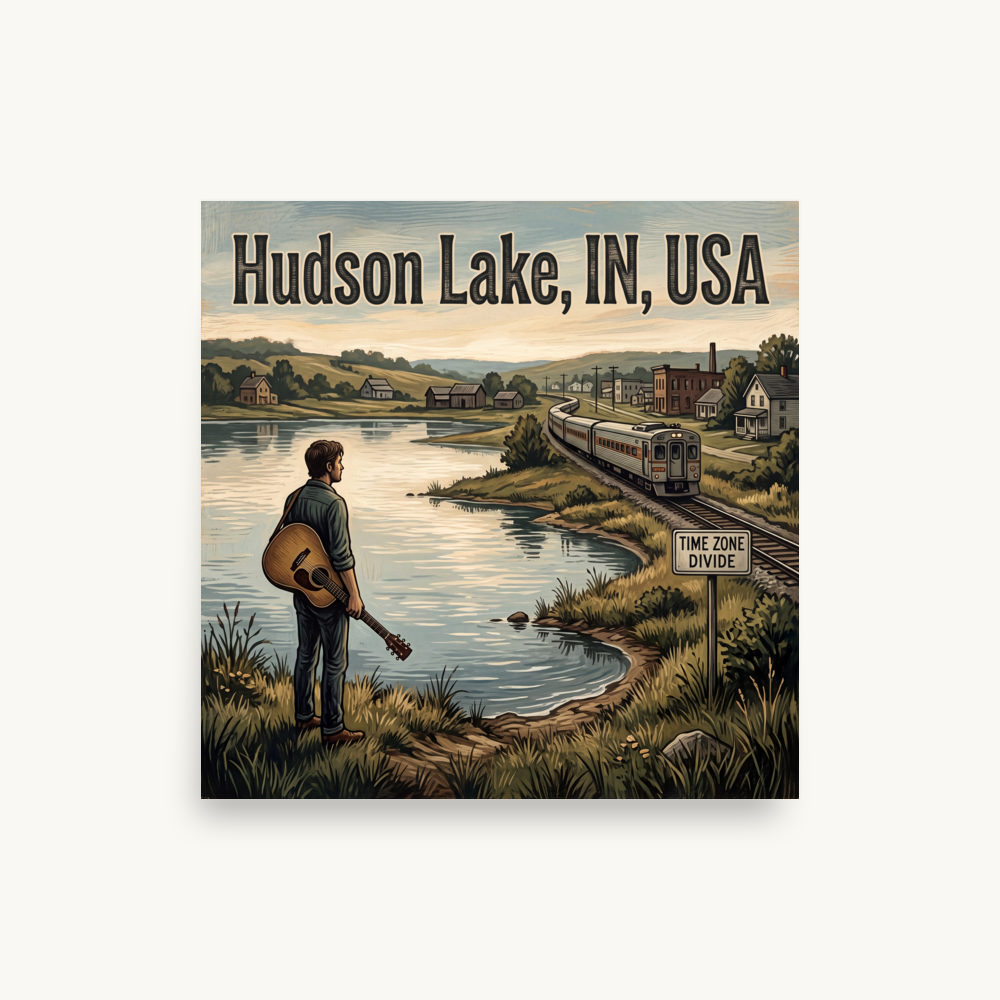 Hudson Lake Poster