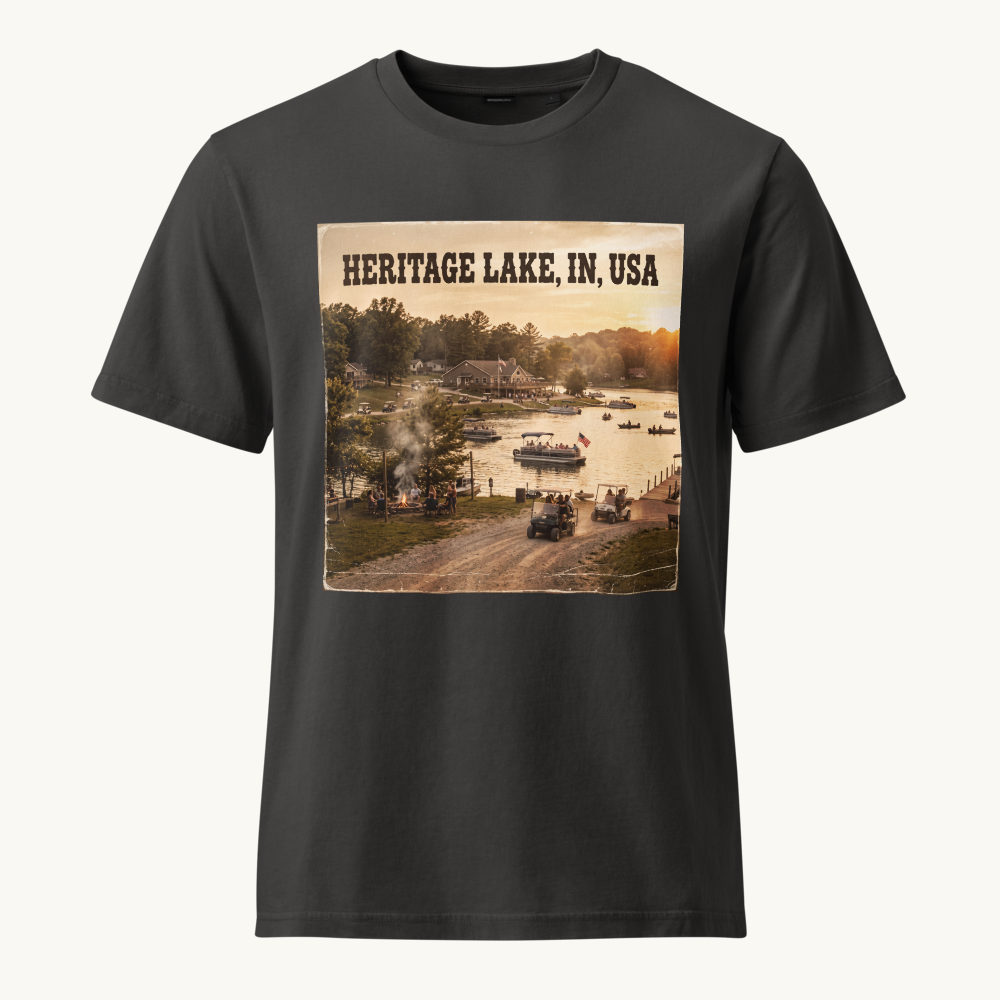 Heritage Lake Vintage Tee