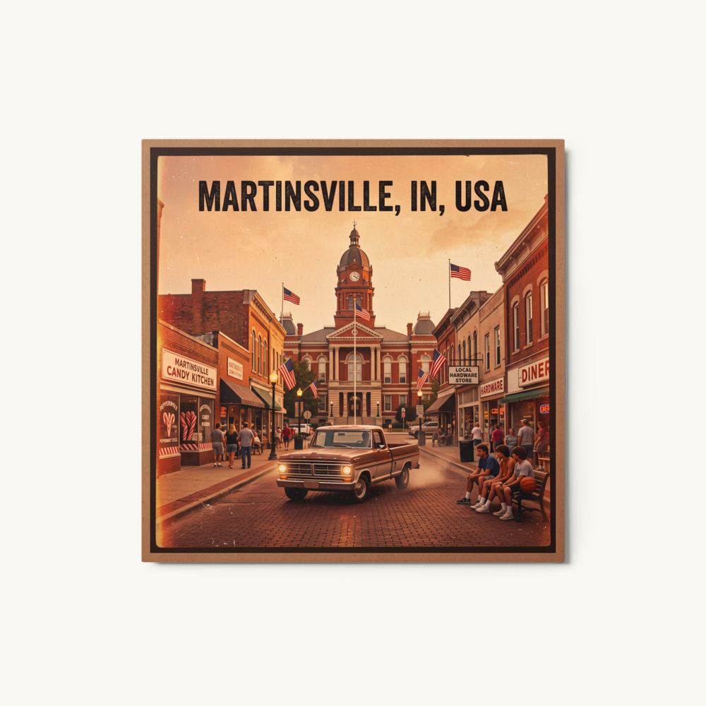 Martinsville Metal Print