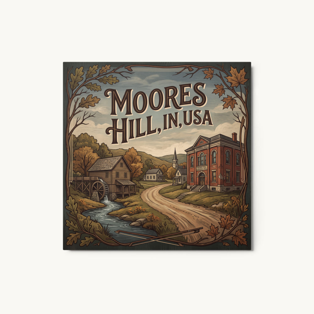 Moores Hill Metal Print