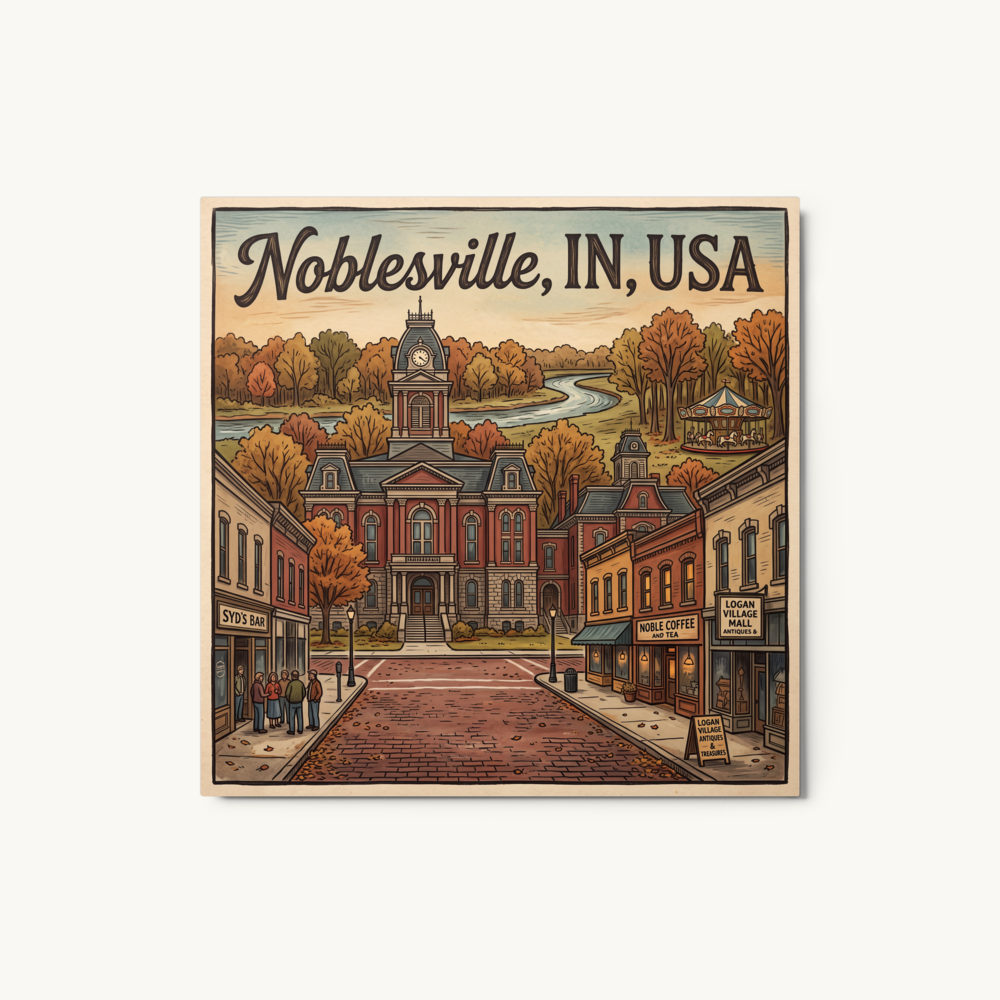 Noblesville Metal Print