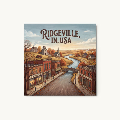 Ridgeville Metal Print