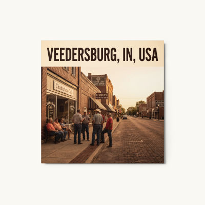 Veedersburg Metal Print