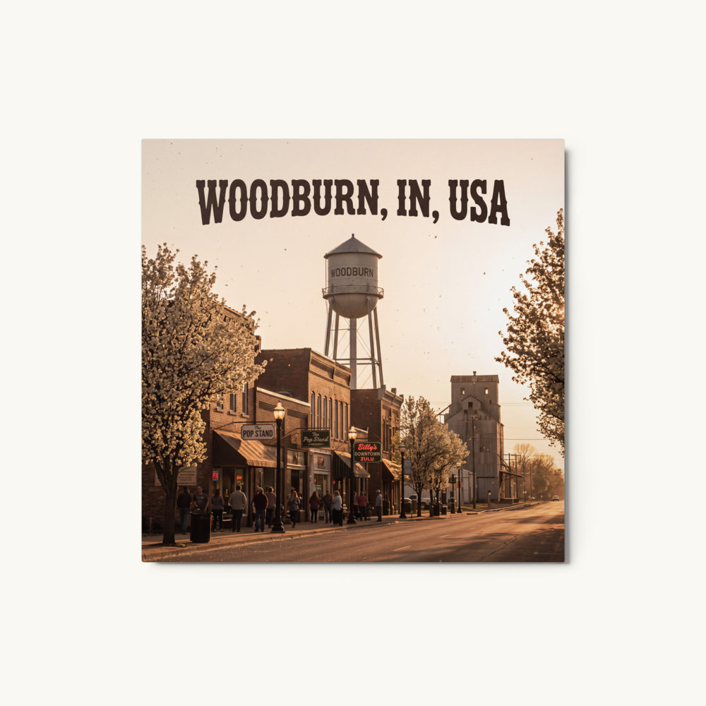 Woodburn Metal Print