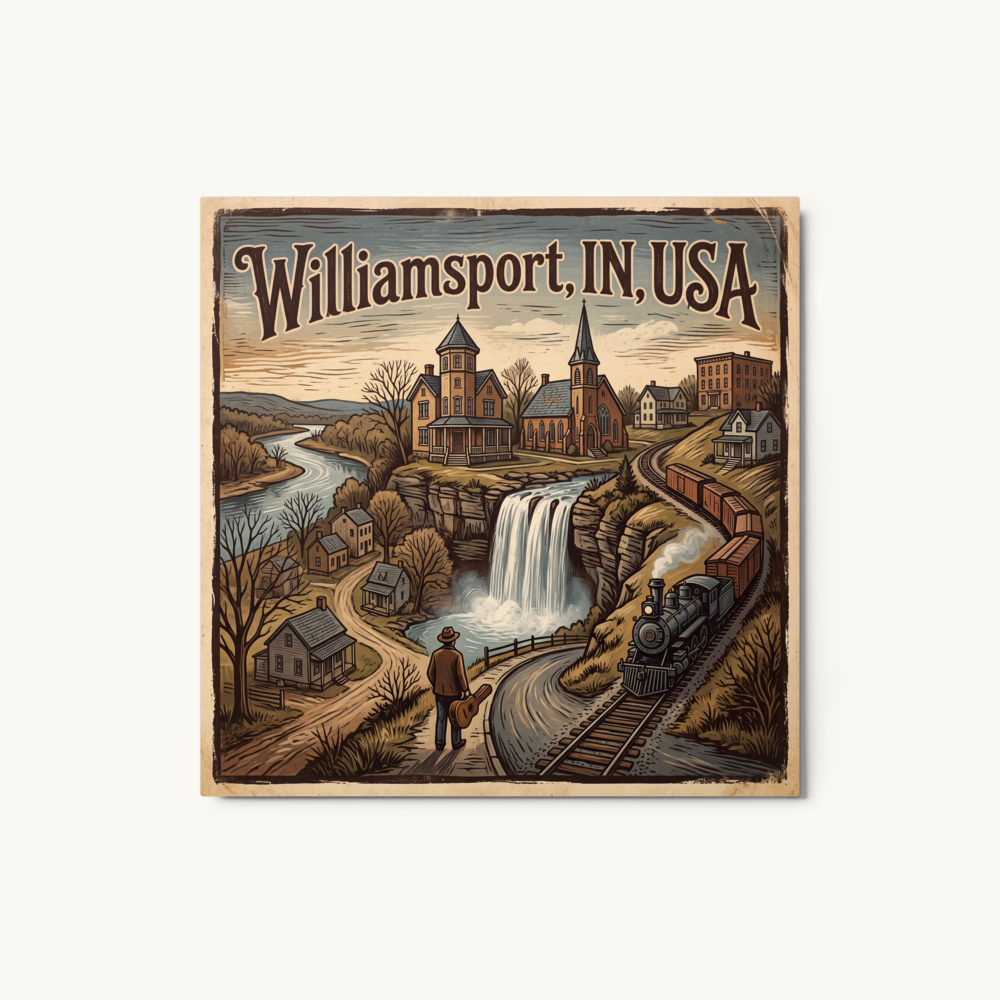 Williamsport Metal Print