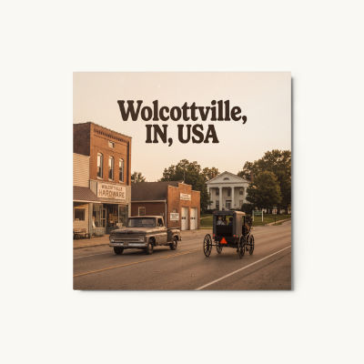 Wolcottville Metal Print