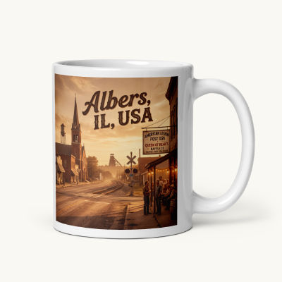 Albers, IL Coffee Mug