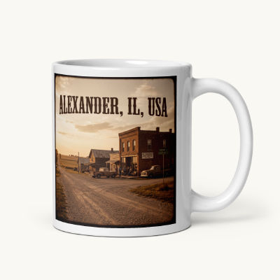 Alexander, IL Coffee Mug