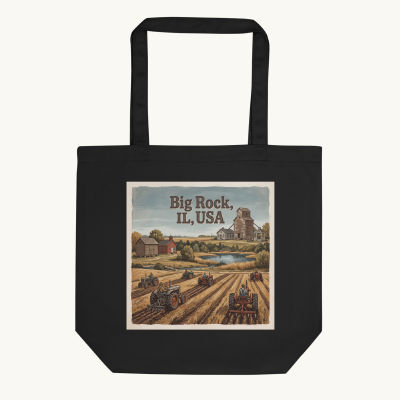 Big Rock, IL Tote Bag