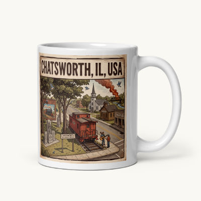 Chatsworth, IL Coffee Mug