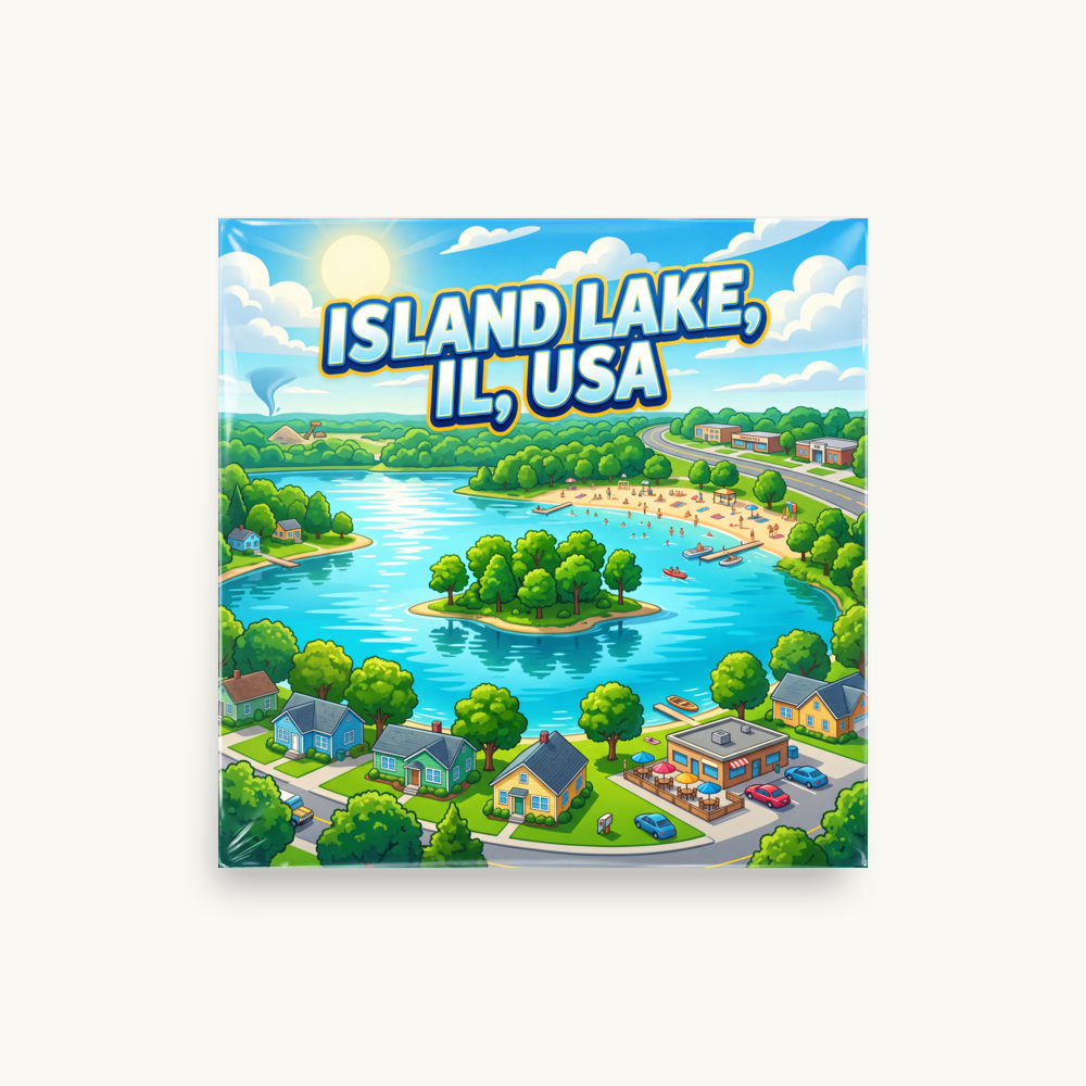 Island Lake, IL Poster