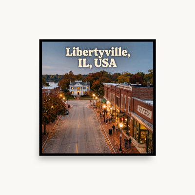 Libertyville, IL Poster
