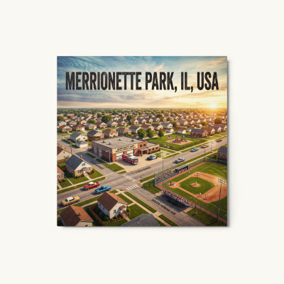 Merrionette Park, IL Metal Print