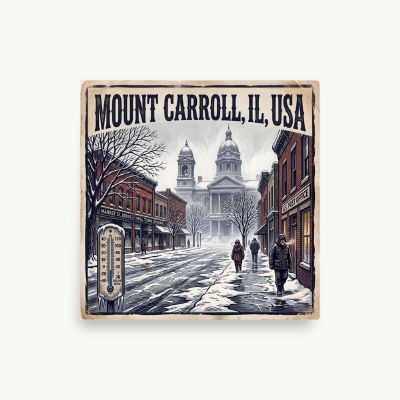 Mount Carroll, IL Poster