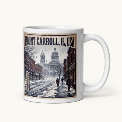 Mount Carroll, IL Coffee Mug