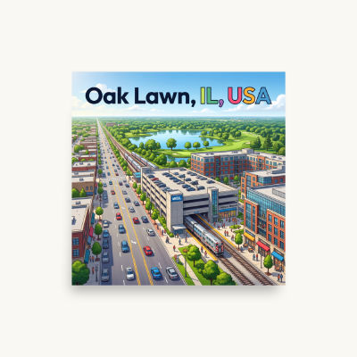 Oak Lawn, IL Poster