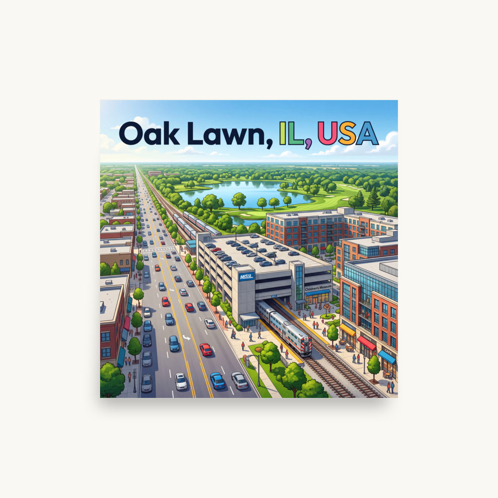 Oak Lawn, IL Poster