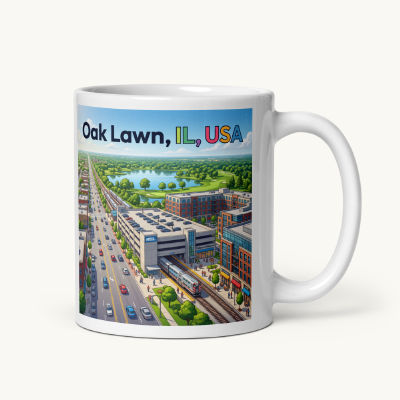 Oak Lawn, IL Coffee Mug