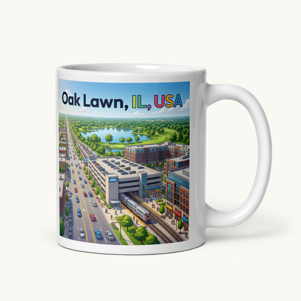 Oak Lawn, IL Coffee Mug