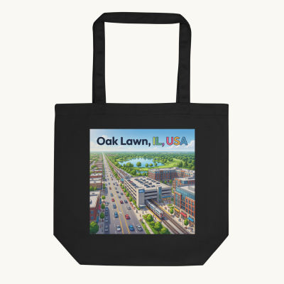 Oak Lawn, IL Tote Bag