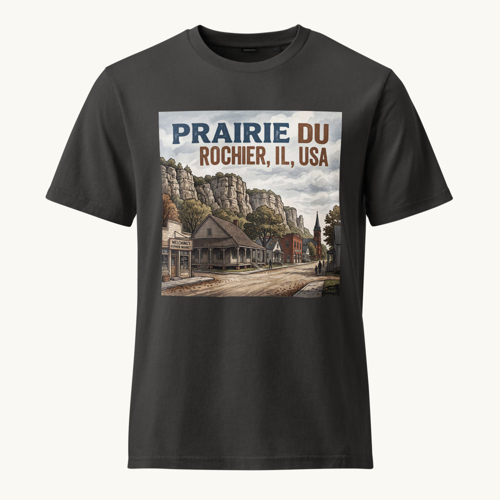 Prairie du Rocher, IL Vintage Tee