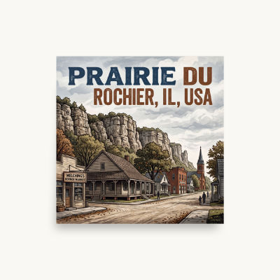 Prairie du Rocher, IL Poster