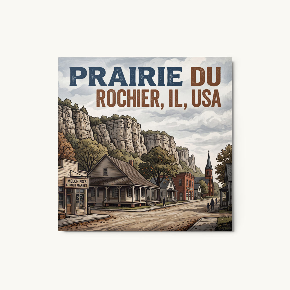 Prairie du Rocher, IL Metal Print