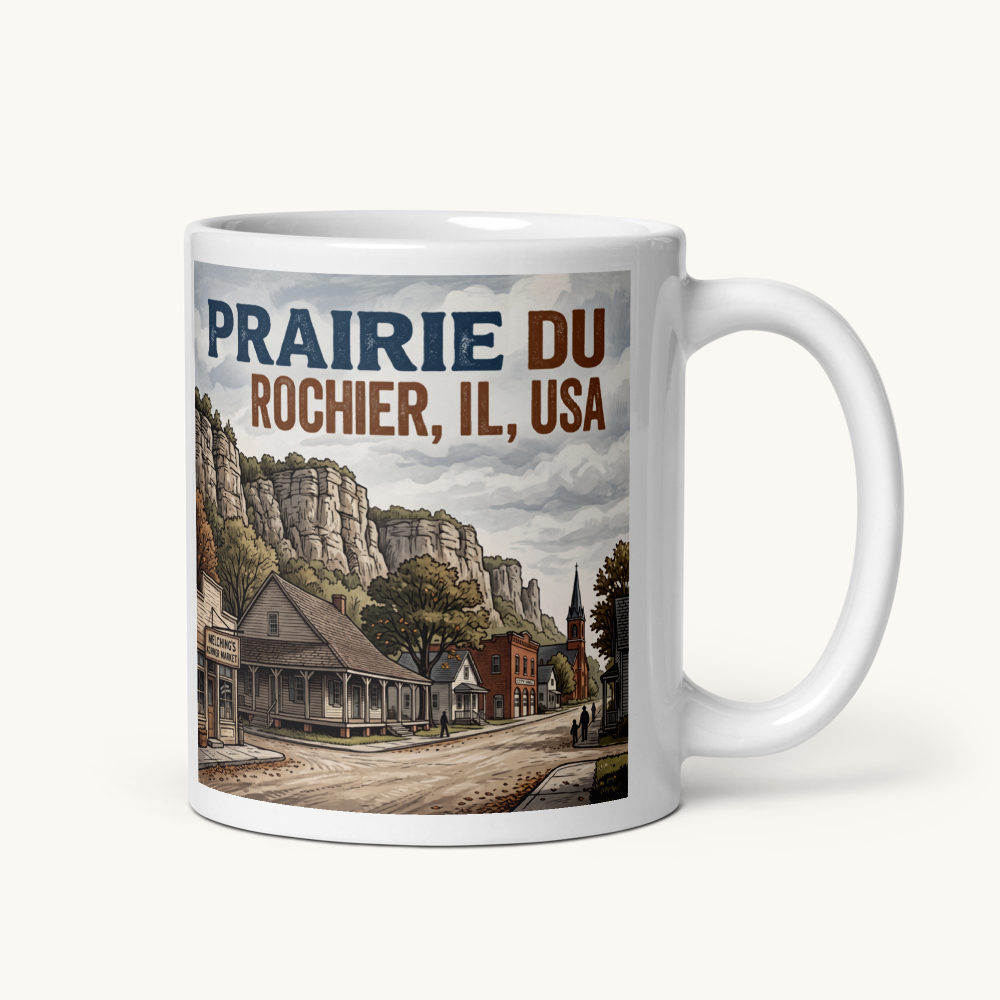 Prairie du Rocher, IL Coffee Mug