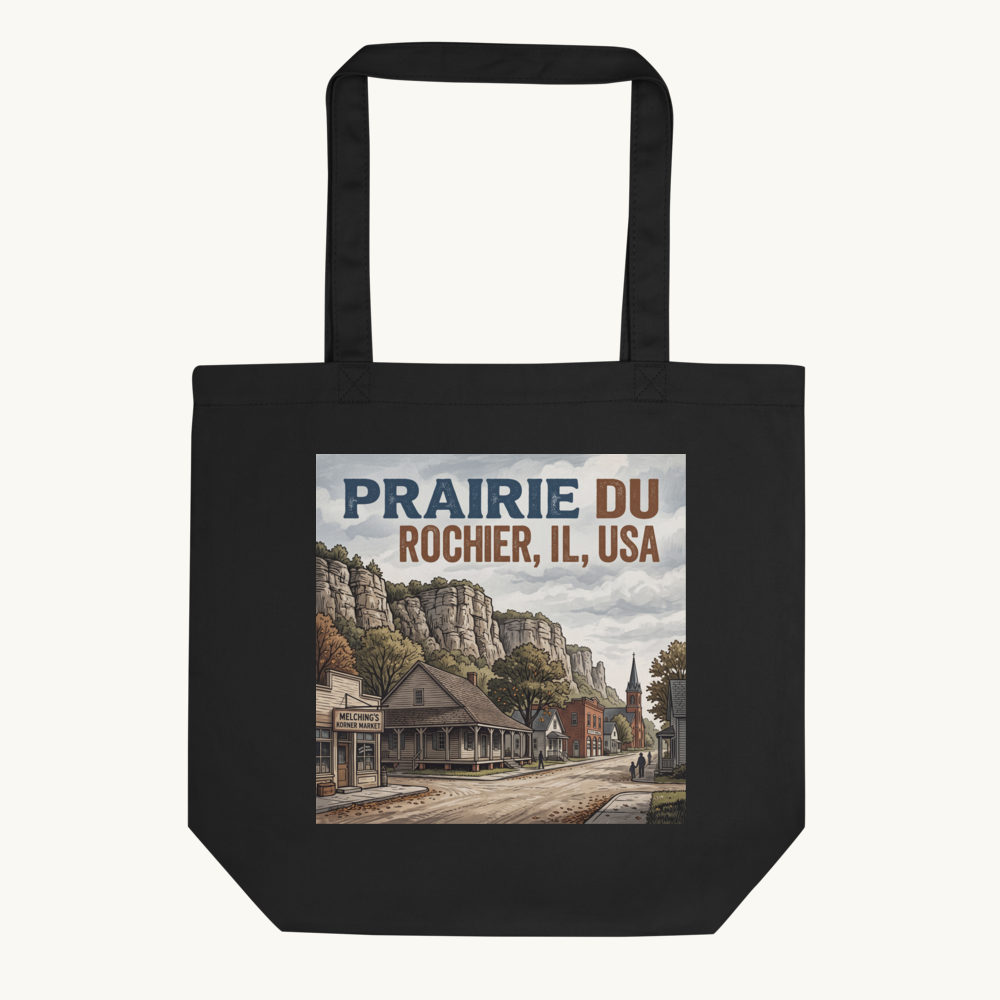 Prairie du Rocher, IL Tote Bag