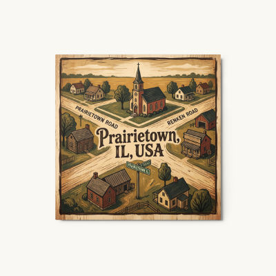 Prairietown, IL Metal Print